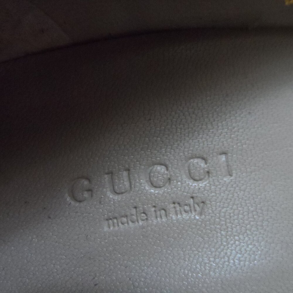 New Gucci Burgundy Kid Suede Leather Heeled Pumps Size 38B - Picture 11 of 16